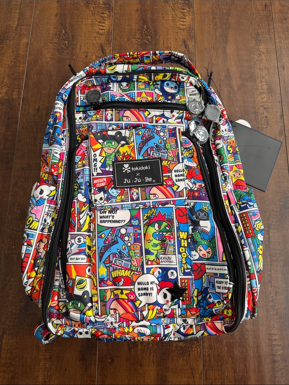 tokidoki Ju-Ju-Be Super Toki Print Be Right Back Backpack